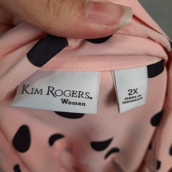 Pink polka dot shirt - Picture 3 of 4